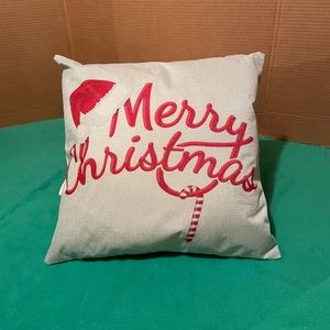 Merry Christmas throw pillow